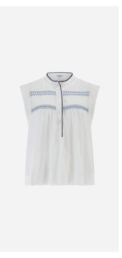 Willow Blouse In White