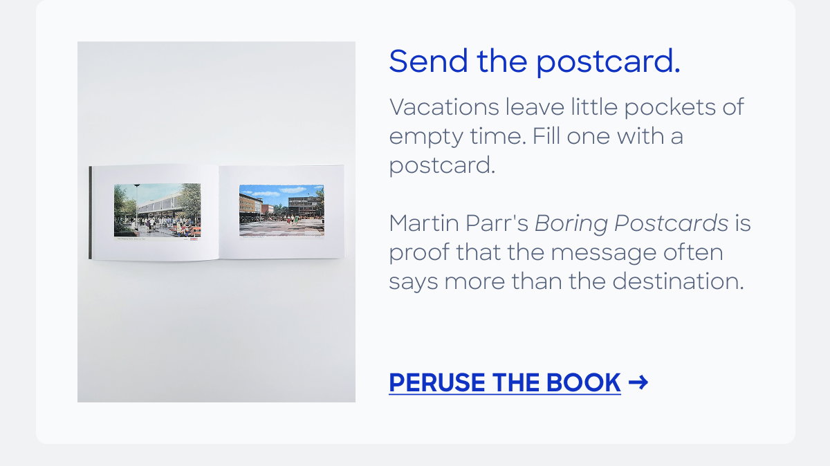 postcards book