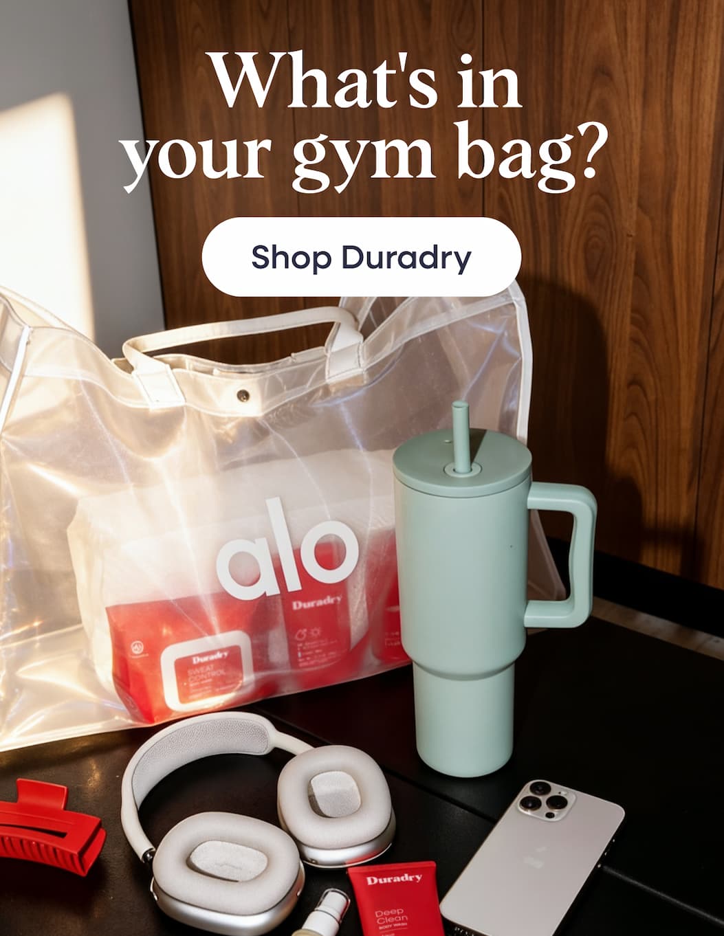 What's in your gym bag