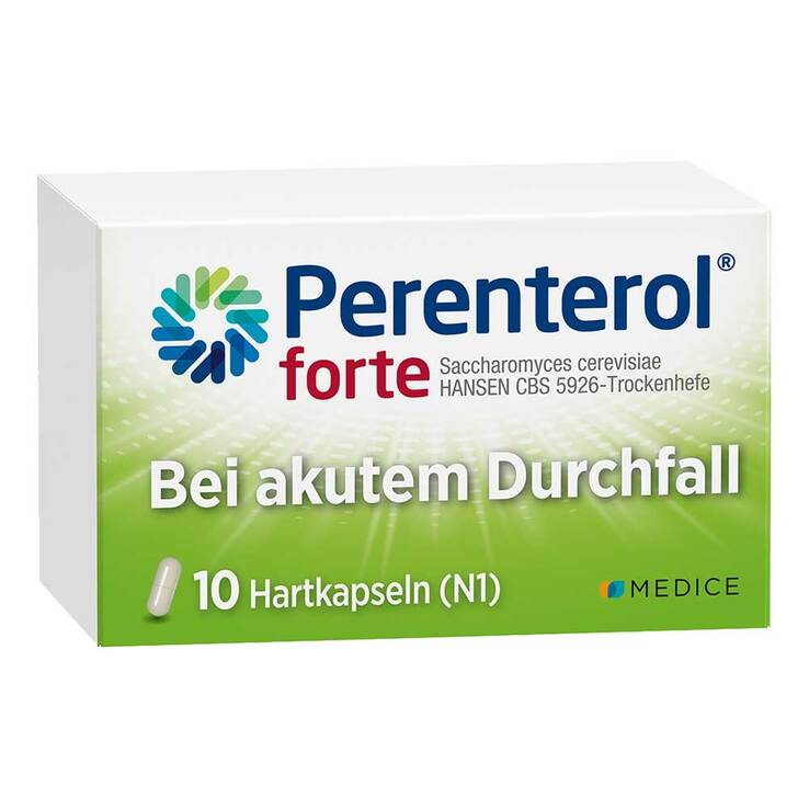 Perenterol forte 250 mg bei akutem Durchfall & zur Vorbeugungâ”