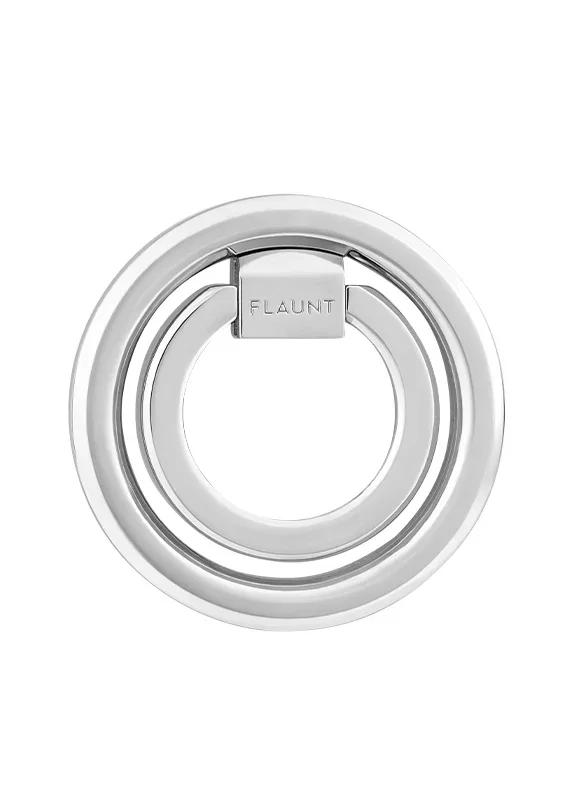 Image of Silver Premium Metallic MagSafe Phone Ring