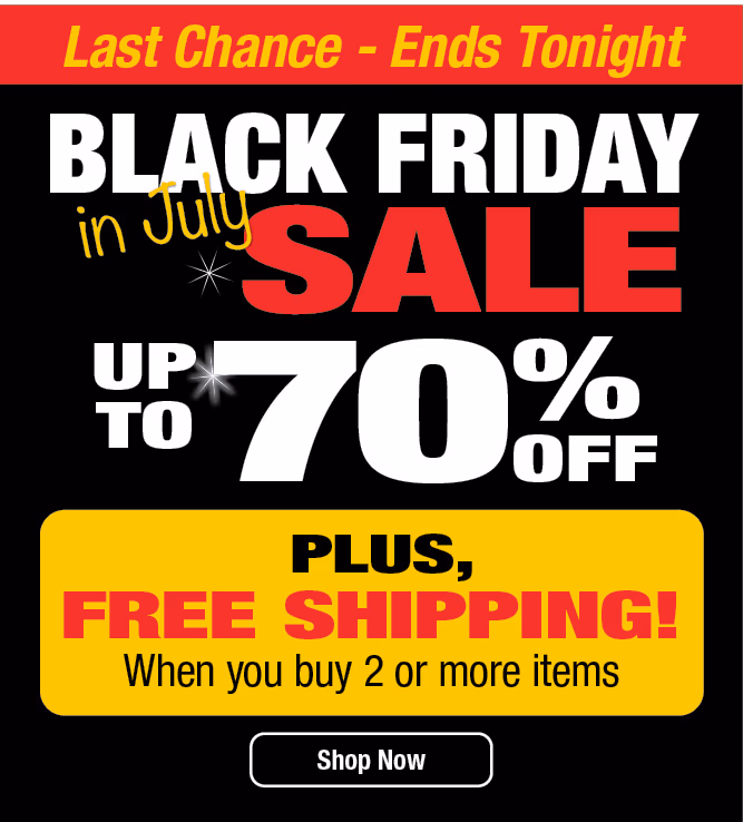 Shop Black Friday in July Sale