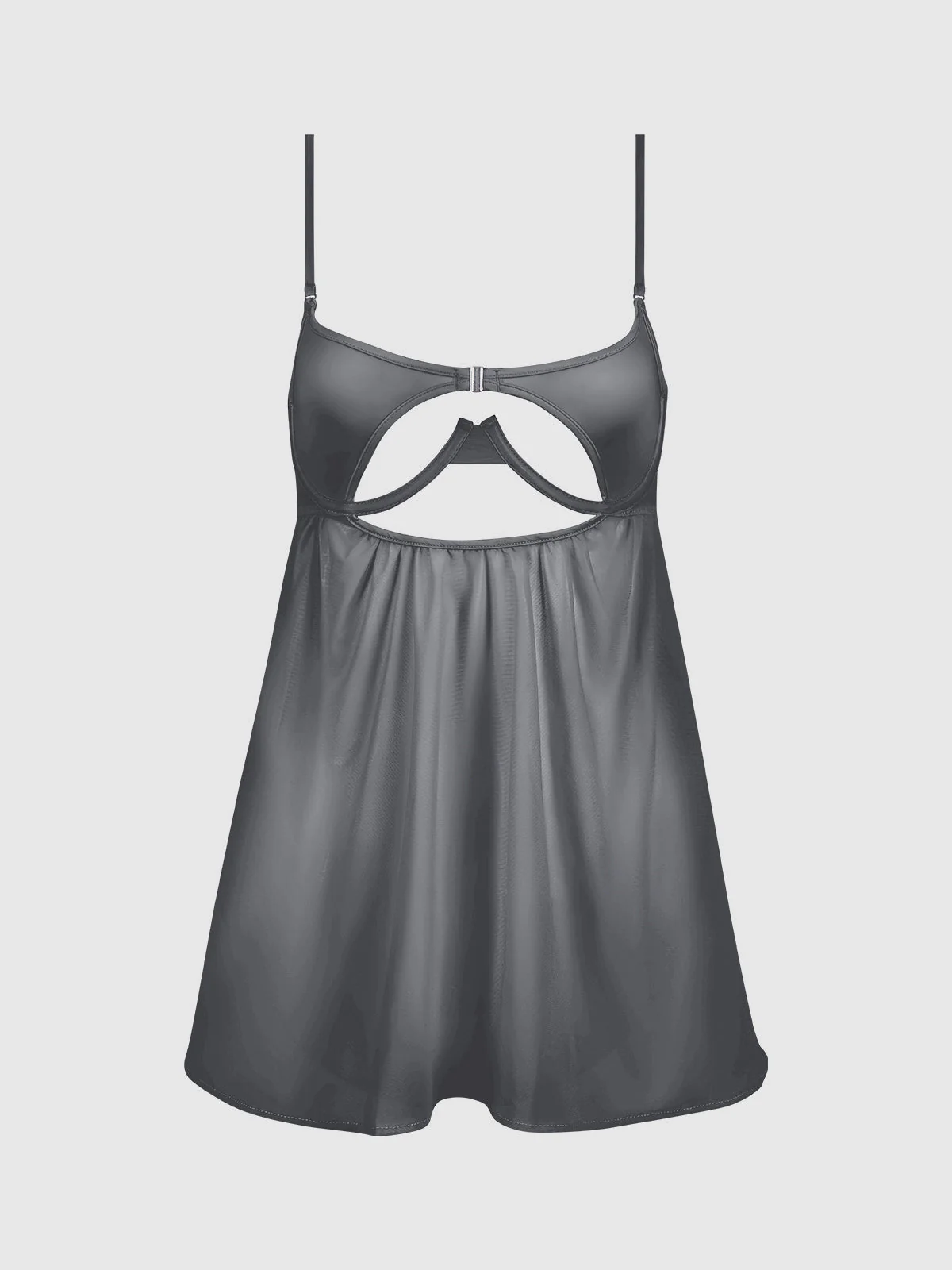 Neev Oil Slick Openable Cup Underwire Babydoll