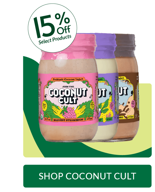 PRODUCT BANNER / COCONUT CULT / 15%OFF select products