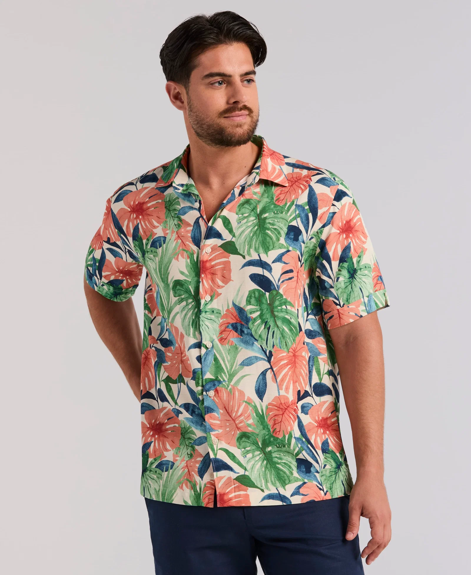 Image of Botanical Print Shirt