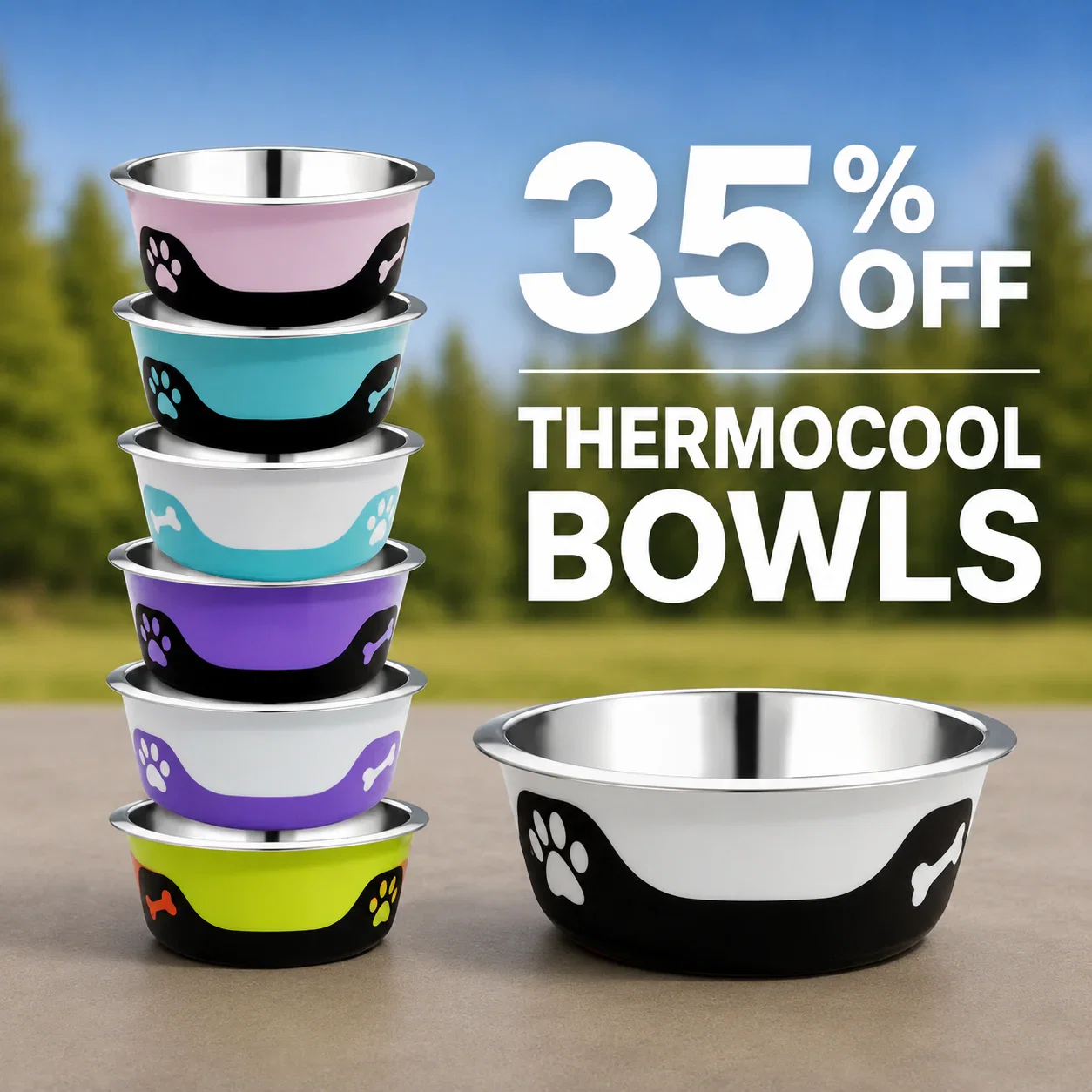 35% OFF Thermocool Bowls