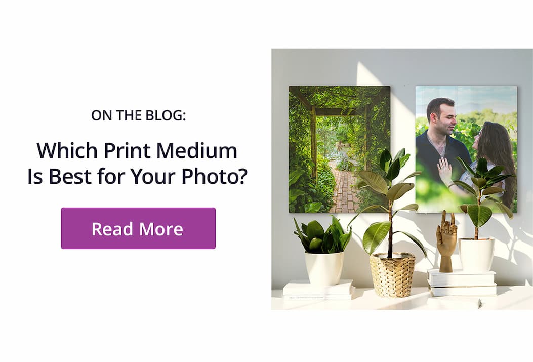 On the Blog: Which Print Medium Is Best for Your Photo? Read More