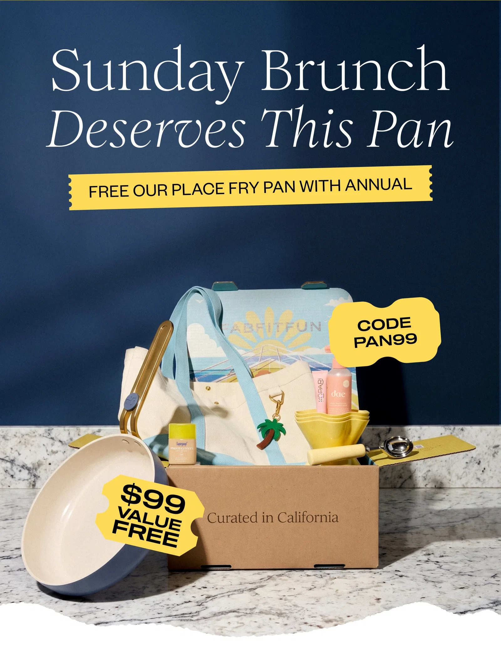 Sunday Brunch Deserves This Pan | FREE OUR PLACE FRY PAN WITH ANNUAL