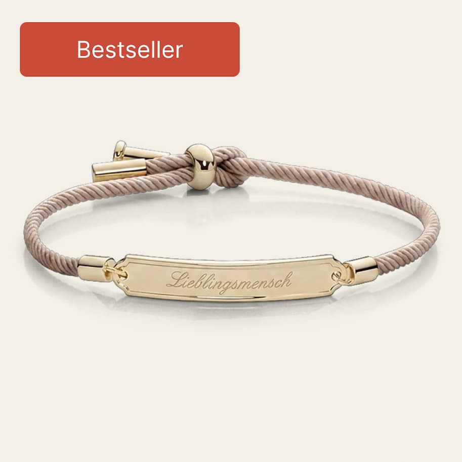 Heart of the Sea Gravur Armband