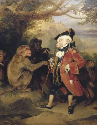 The 18th-Century Art Craze That Turned Monkeys Into Mirrors of Human Folly