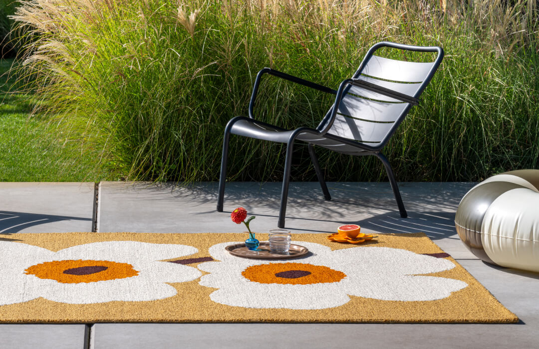 Unikko 60th Anniversary Rug by Marimekko