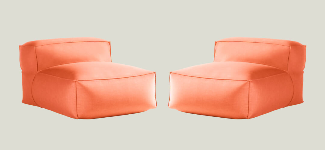 Spazio Outdoor Lounge Chair Set of 2  by Spazio