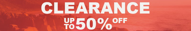 Clearance up to 50% off