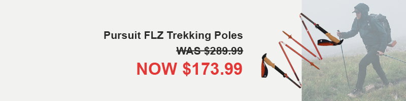 Black Diamond Pursuit FLZ Trekking Poles now $173.99