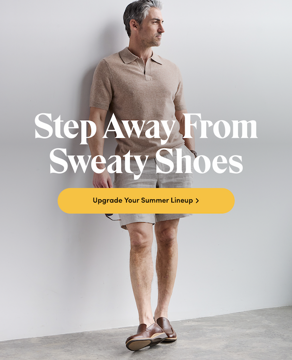 Step Away From Sweaty Shoes