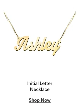 Initial Letter Necklace