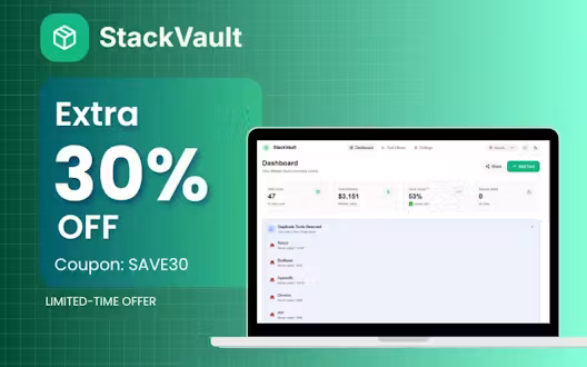 StackVault – SaaS Management Platform
