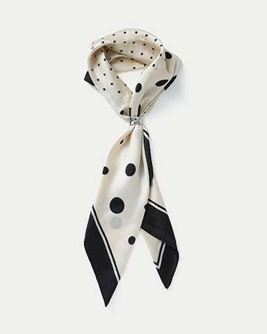 Multi Polka Dot Scarf