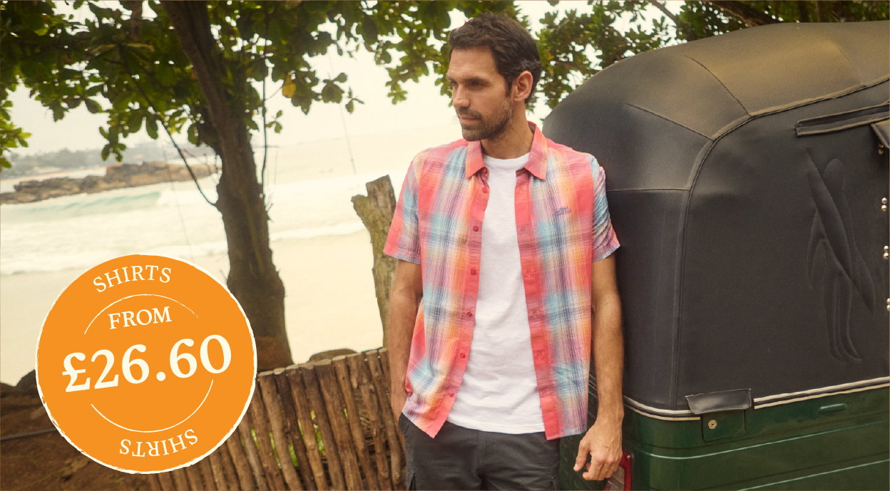 Shirts from £26.60