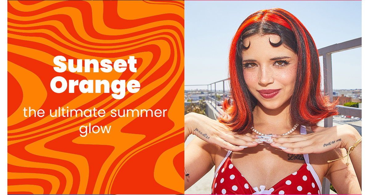 sunset orange