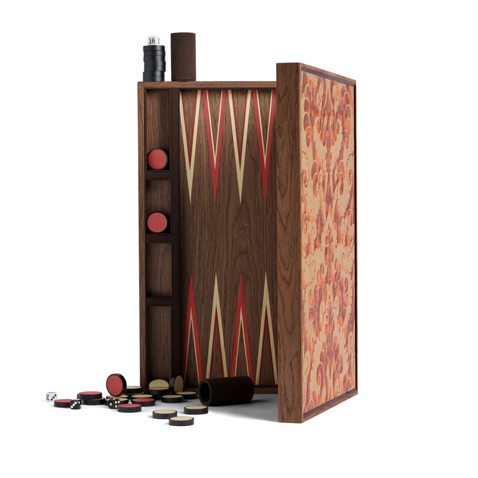 Image of Fortuny Backgammon - Laotze/Oxblood Spice