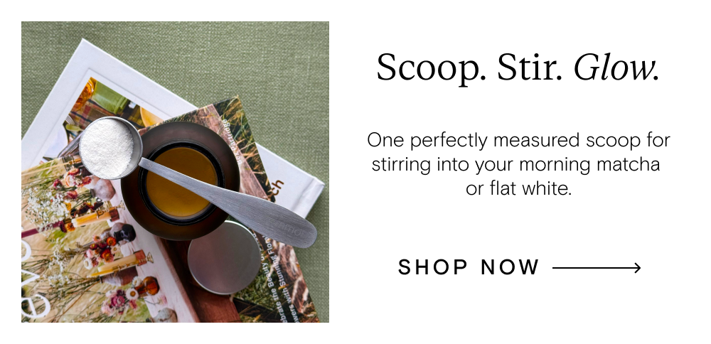 Scoop. Stir. Glow