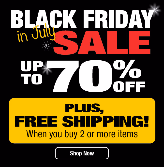 Shop Black Friday in July Sale