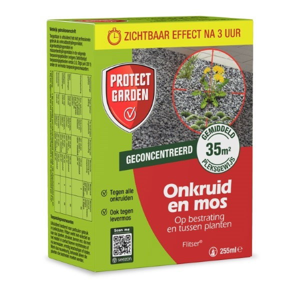 Onkruidverdelger en mos verwijderaar | Protect Garden | 35 m² (Concentraat, 255 ml)