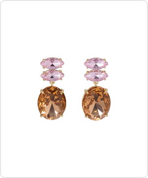 Le Petite Crystal Earrings