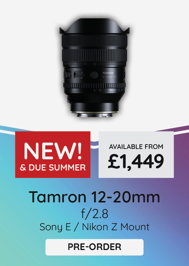Tamron 12-20mm F2.8