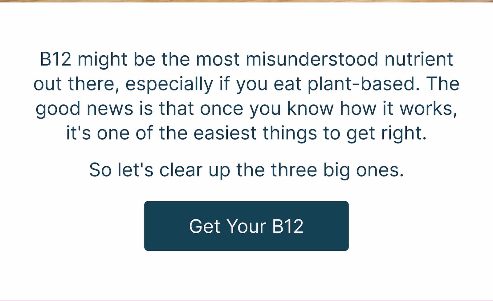 Get Your B12