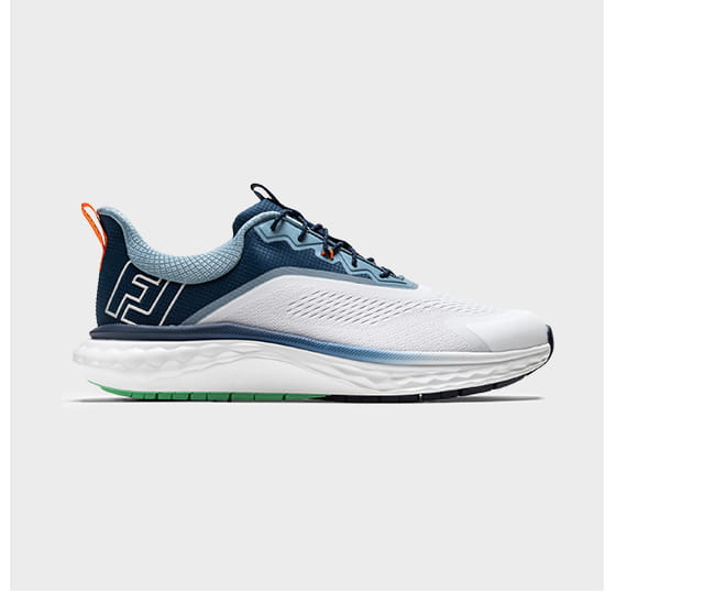 Quantum in White and Aqua Marine