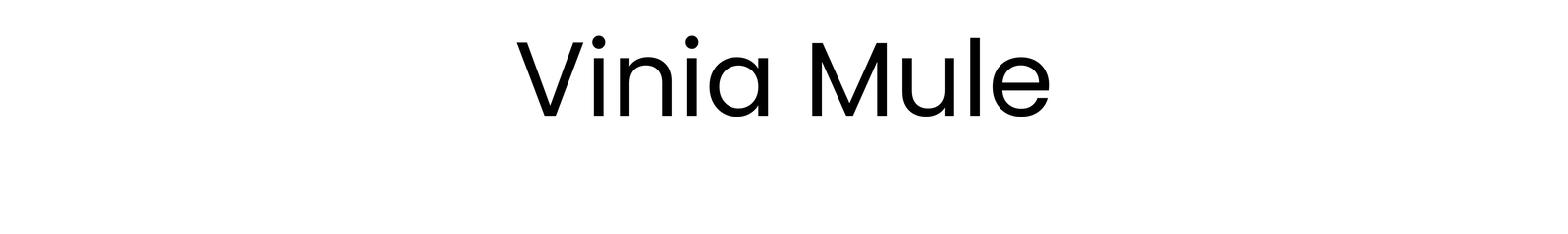 Vinia Mule