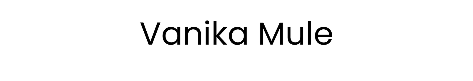 Vanika Mule