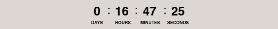 24 Hour Countdown Timer