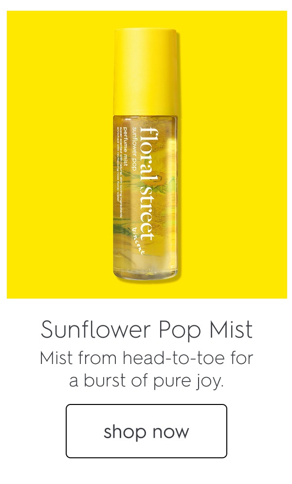 Sunflower Pop Perfume Mist
