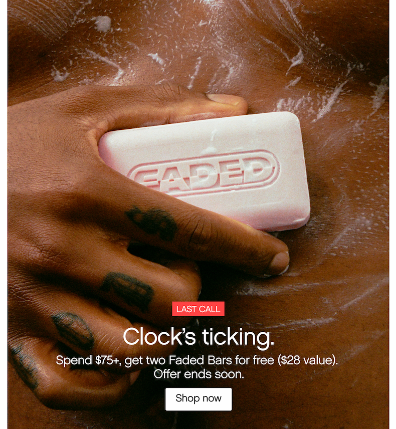 Clock's ticking