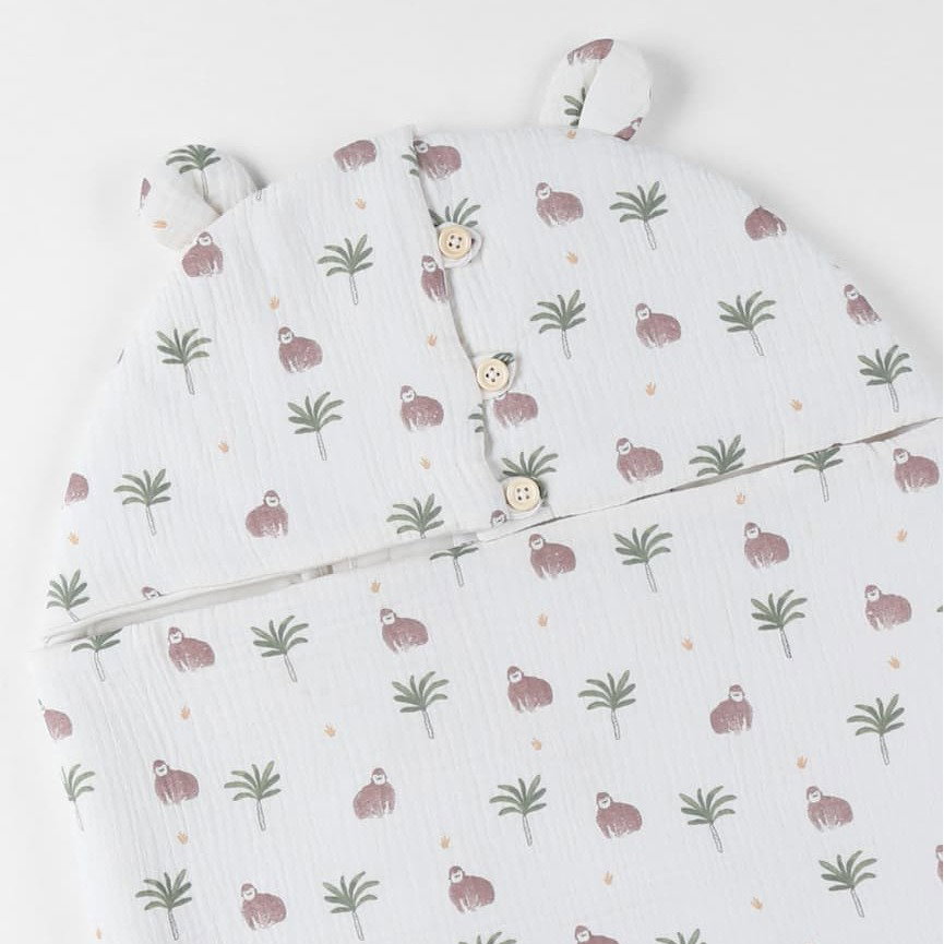 Nid d'ange en mousseline de coton