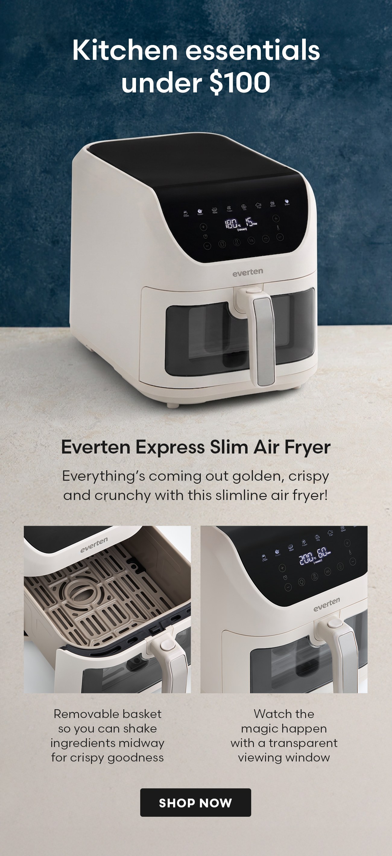 Everten Express Slim Air Fryer