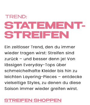 TREND: Statement-Streifen