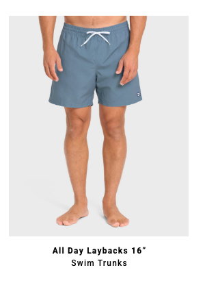 All Day Laybacks 16" Swim Trunks