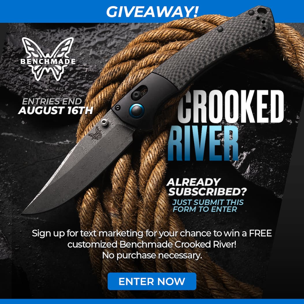 Benchmade Crooked River Giveaway