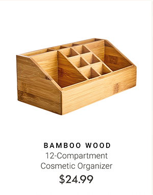 12-Compartment Cosmetic Organizer