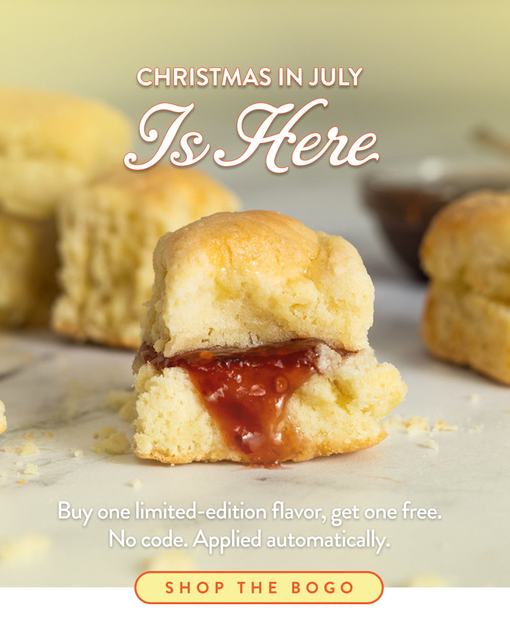 Christmas in July Is Here. Buy one limited-edition flavor, get one free. No code. Applied automatically.