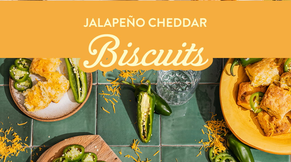 Jalapeño Cheddar Biscuits