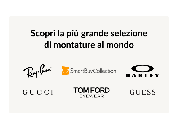 Scopri la montatura più grande al mondo