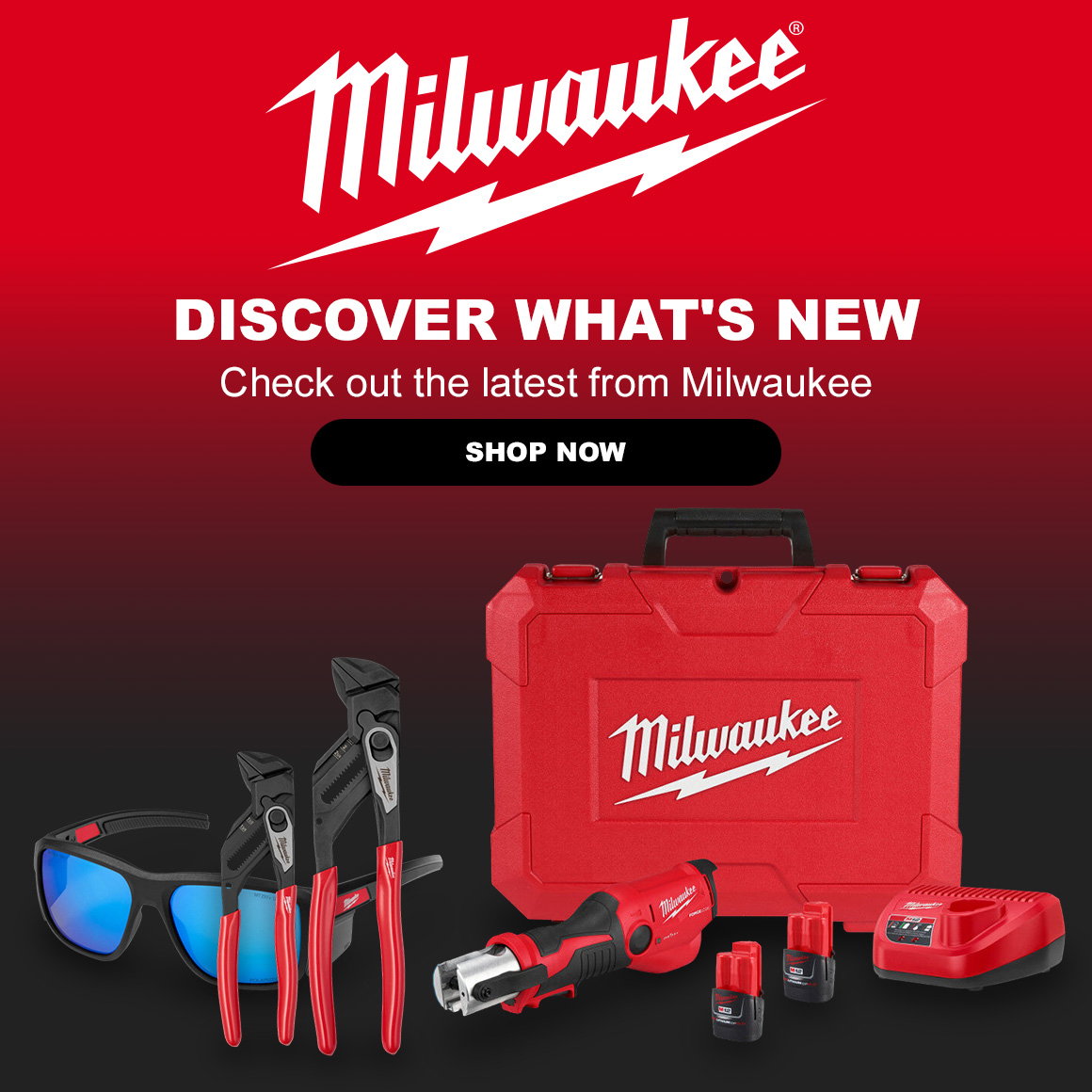Milwaukee | DISCOVER WHAT'S NEW | Check out the latest from Milwaukee | Shop Now