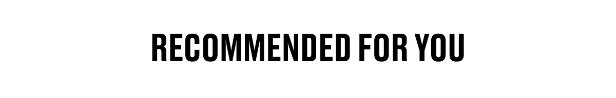 recommended for you