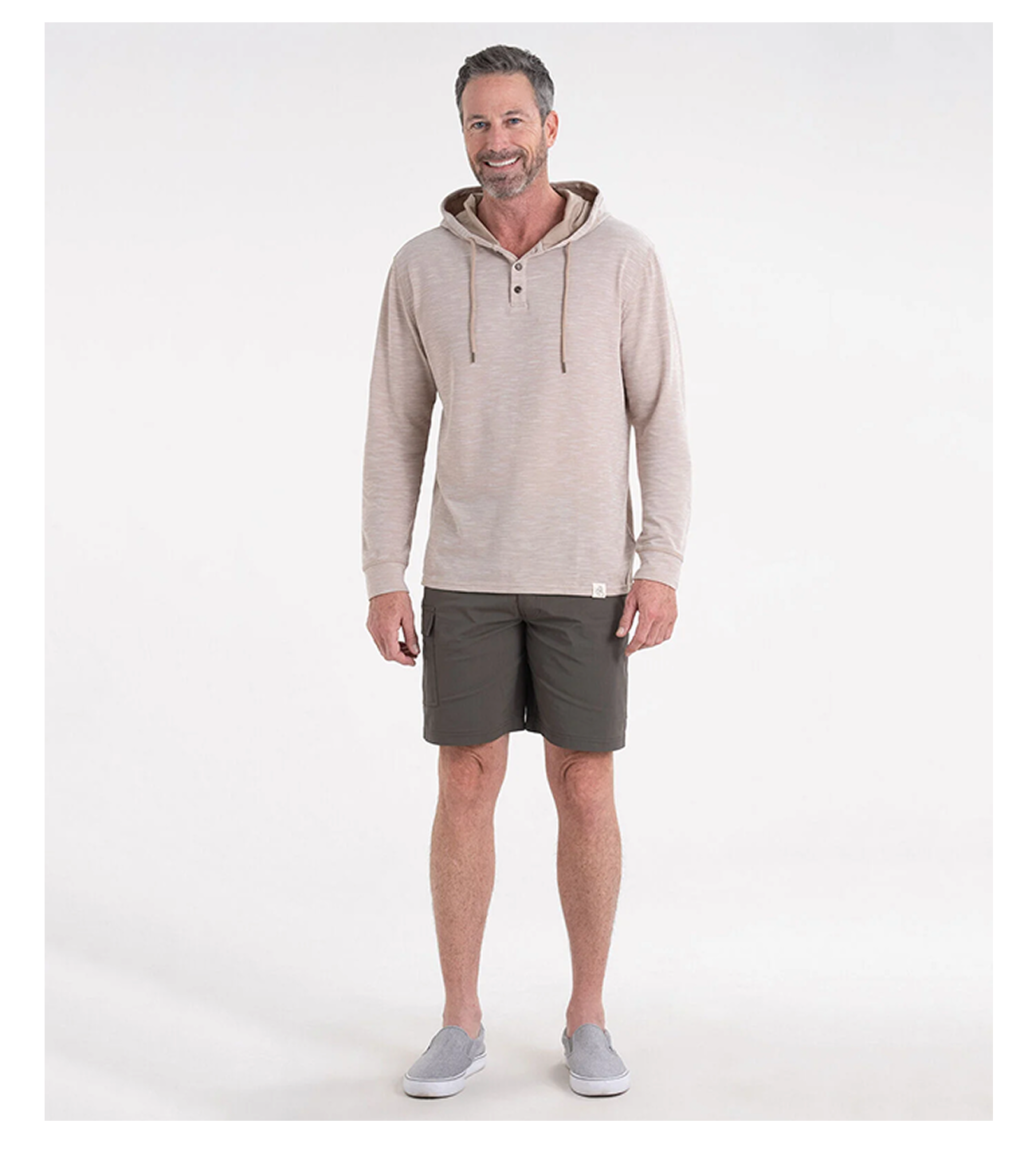 Men's Quick Dry Stretch Flat Front Casual Hiking Shorts