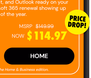 Microsoft Office 2024 Home for Mac or PC: One-Time Purchase